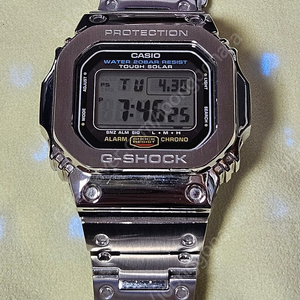 카시오 지샥 G-5600E-1DR (Casio G-Shock G-5600E-1DR) 메탈 커스텀