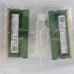 DDR5 노트북용 램 8기가 2개 팝니다