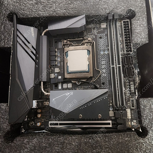 i9 11900k+기가바이트 z490i ultra+지스킬 ddr4 16GBx2 32GB