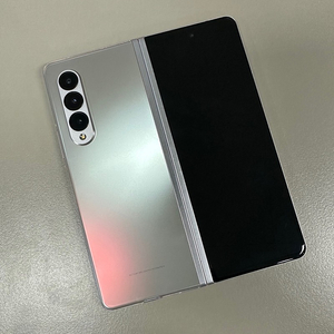 (LG U+)갤럭시폴드3 256기가 실버색상 액정기스 작은점 꿀폰 28만원 판매