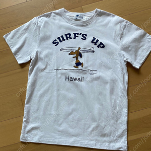 하와이 스누피 티셔츠