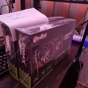 이엠텍 RTX4070SUPER 미개봉 팝니다