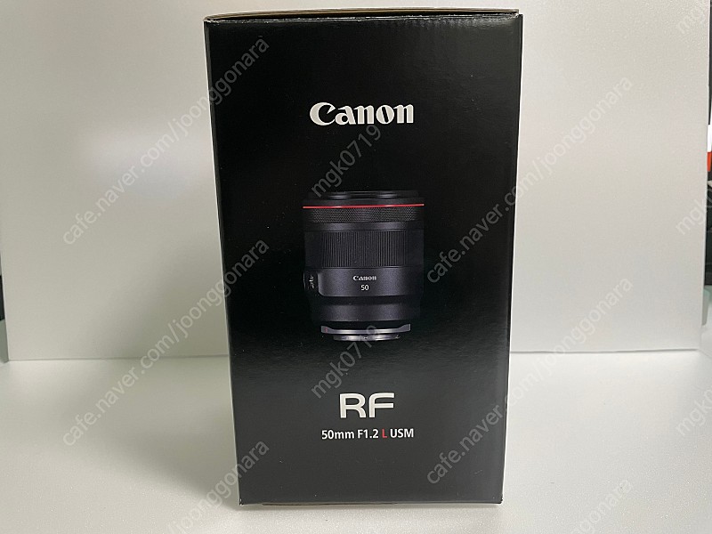 캐논 Canon RF50mm F1.2 보증기간 O (23년 9월 구매)