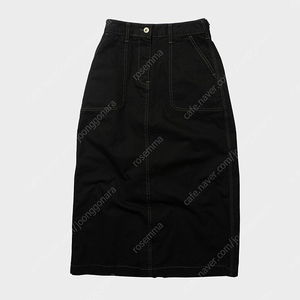 치키타 Cotton Fatigue Skirt_Black L