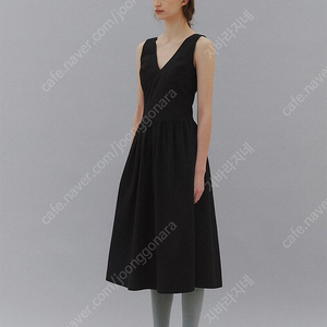 lo61 Cecile Cotton Dress in Black