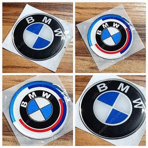 BMW 스티커 엠블럼 마크 3D 로고 (50주년)