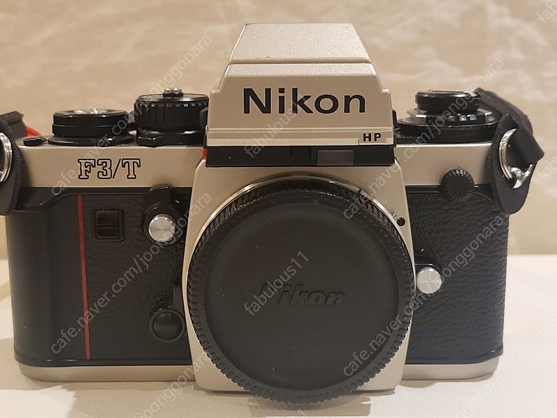 니콘 F3T HP 샴페인 티타늄 (A급) 필름 SLR 카메라 + MF-14 데이터백
