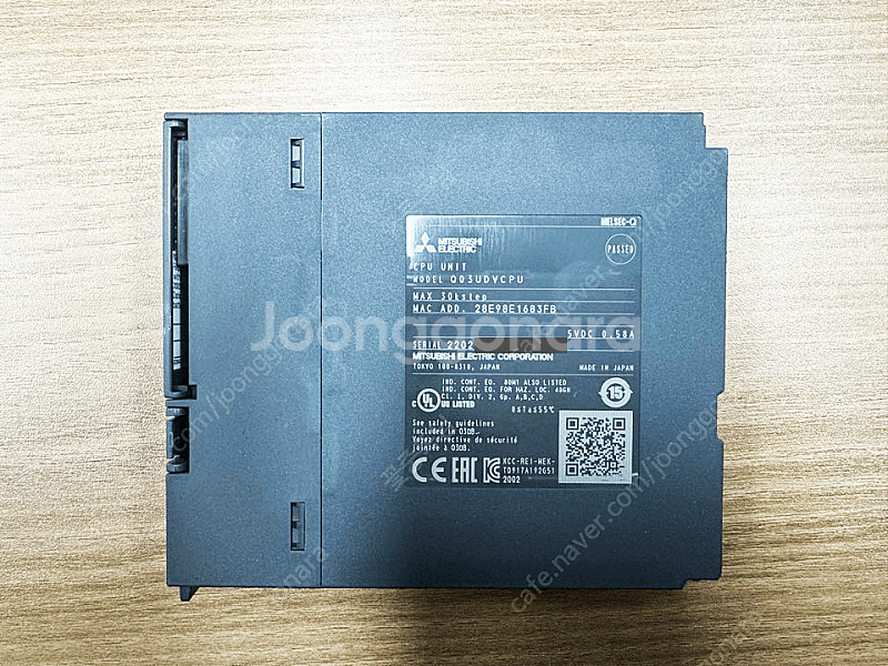 미쓰비시 CPU UNIT Q03UDVCPU 21년식 ~...--0