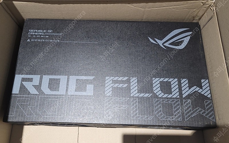 Asus rog flow z13 gz301ze ld165w 미개봉 미사용 노트북 판매합니다.