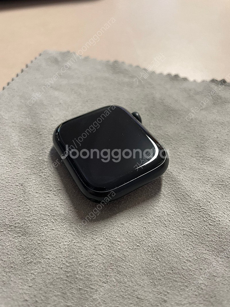 애플워치7 45mm 셀롤러 미드나잇--0