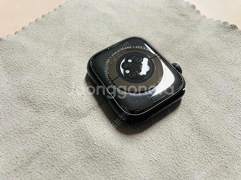 애플워치7 45mm 셀롤러 미드나잇--3