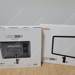 고독스 LEDP260C 방송용 조명 2개세트 팝니다