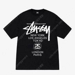 [새상품,XL] stussy 스투시 월드투어 티