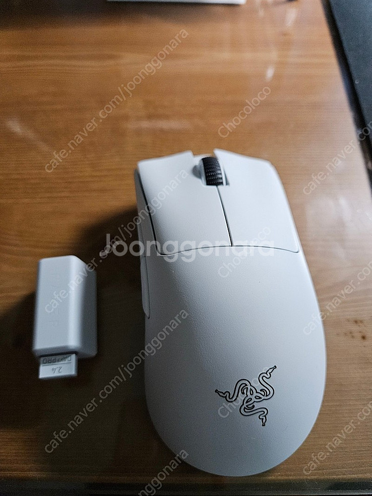 레이저 데스에더 V3 데브삼 + 하이퍼폴링 무선 동글--0