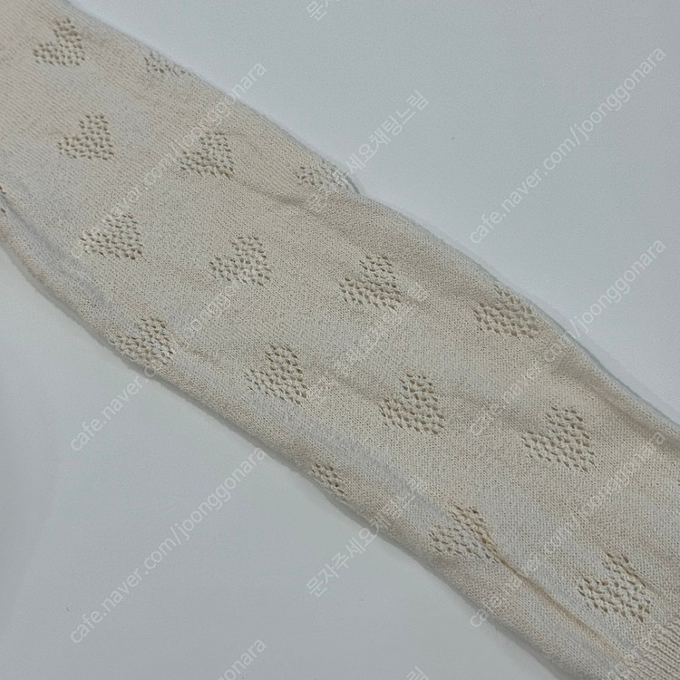 동그라미마켓 반팔 하트 가디건 M 아이보리 이미지