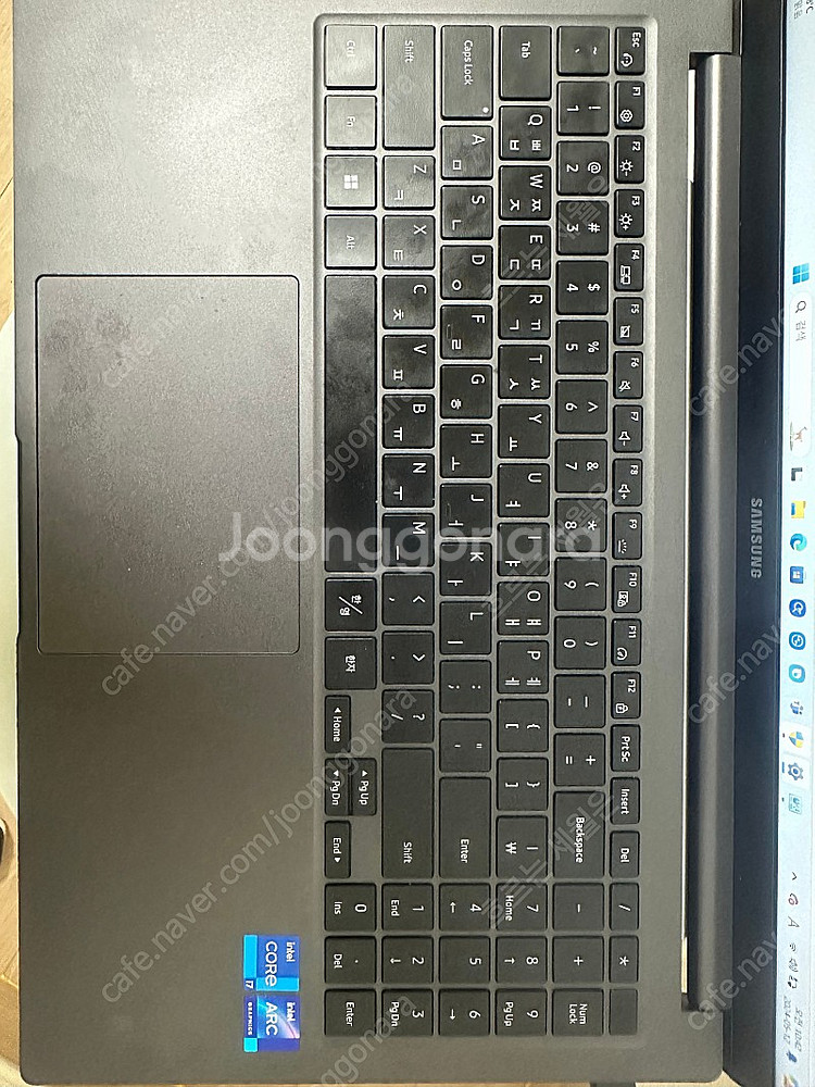 갤럭시북 750xee x71A 상태 최상 부품 추가 했...--3
