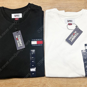 타미 와펜 반팔 티셔츠 S 90~95 사이즈 블랙,화이트 새상품