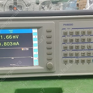 Voltech PM-6000 Power Analyzer 중고 A급 장비 판매(Wattmeter Channel Module 2개 적용 1대, 1개 적용 1대)