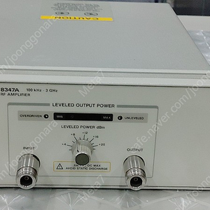 HP/Agilent 8347A (100Khz~3Ghz) RF Amplifier 중고 판매