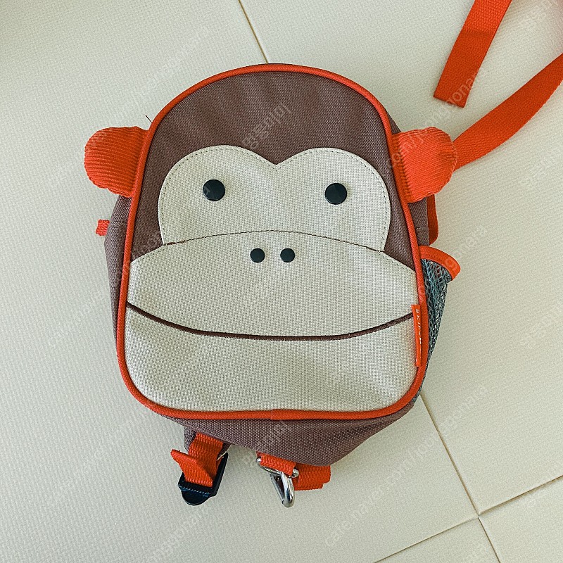 스킵합 미아방지 원숭이 백팩 가방