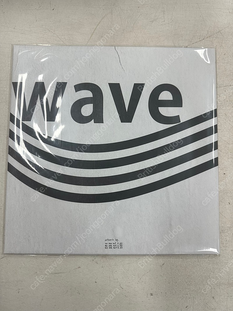 웨이브투어스 (Wave To Earth) uncounted 0.00 투명블루 LP 미개봉