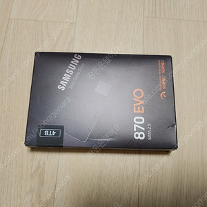 미개봉 정품 삼성 SSD 870 EVO 4TB