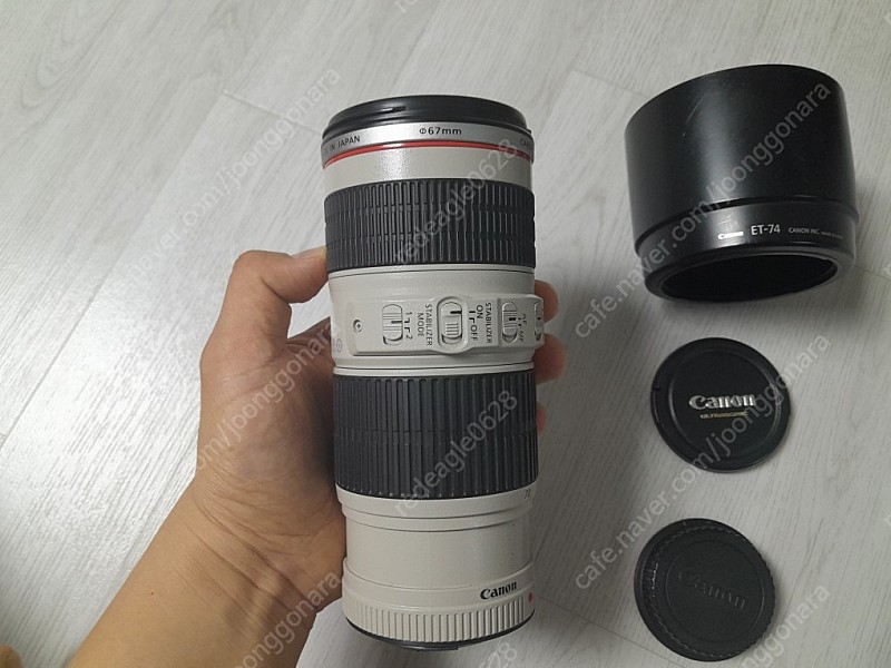 캐논렌즈 ef 70-200mm f4 L is usm(형아백통) 판매.(인천)