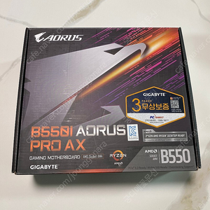 기가바이트 B550i Aorus Pro AX ITX 메인보드