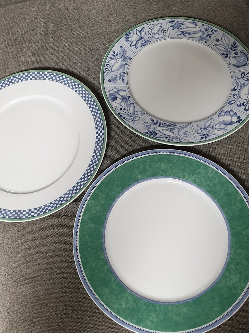 villeroy & boch 빌보 스위치 디너플레이트 3장