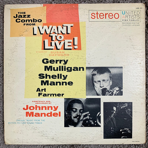 Gerry Mulligan – The Jazz Combo From "I Want To Live!" 2LP