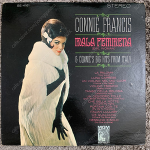 Connie Francis – Mala Femmena (Evil Woman) & Connie's Big Hits From Italy LP