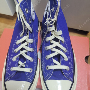 컨버스 CHUCK 70 HI RUSH BLUE 240(가격내림)