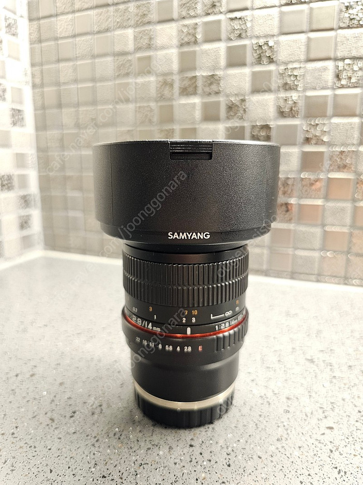 삼양 MF 14mm F2.8 ED AS IF UMC 소니 FE마운트용 판매합니다.--2