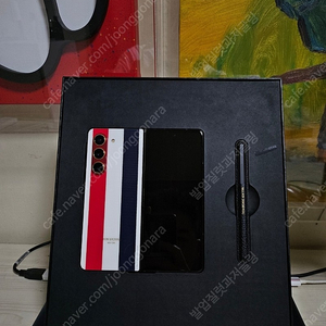 삼성 갤럭시 Z 폴드 5 톰브라운 에디션 국내판 휴대폰+S PEN