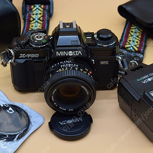 [입문용 필름 카메라] 민트급 MPS MINOLTA X700(멀티펑션데이터) SET, MINOLTA X570 SET