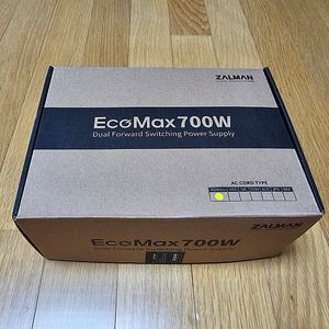 잘만 EcoMax 700W 파워 미사용 새제품팝니다.