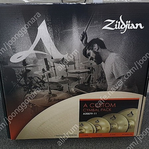 질젼 Zildjian 심벌세트, A커스텀, K커스텀 다크 세트 박스 신품