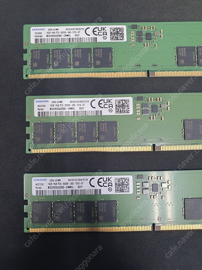 삼성 DDR5 5600 16G 판매합니다. (4.7만)