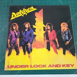 Dokken UNDER LOCK AND KEY LP