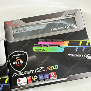 [가격인하] GSKILL RAM 지스킬 트라이던트 DDR4 램 2종 16GB, 32GB (각개 가능)