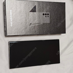 개인판매) 갤럭시 S24 울트라 256GB 티타늄 블랙 자급제 구매한지 한달도 안된 새제품급