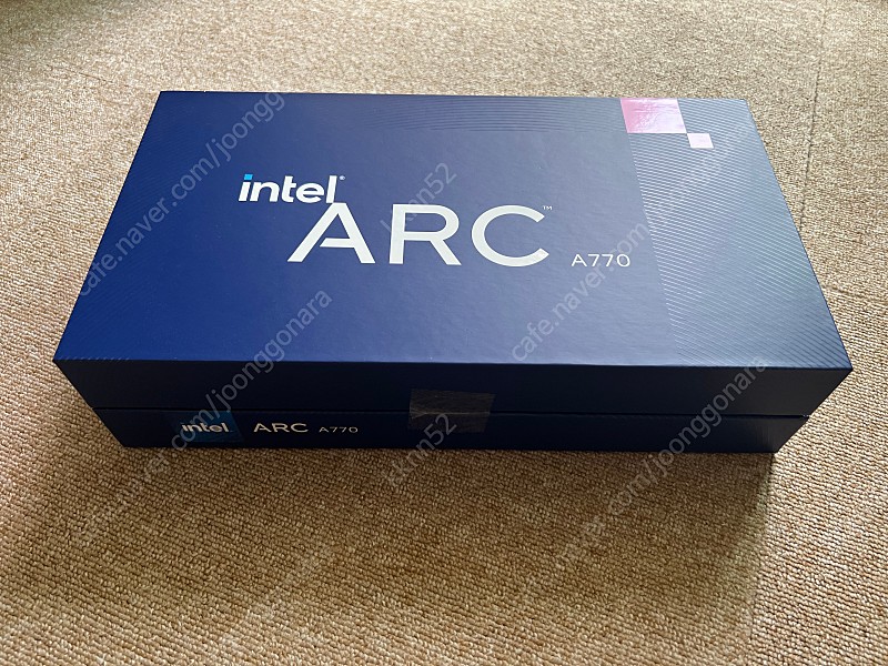 인텔 arc a770 그래픽카드팝니다 (rtx 3060ti급)