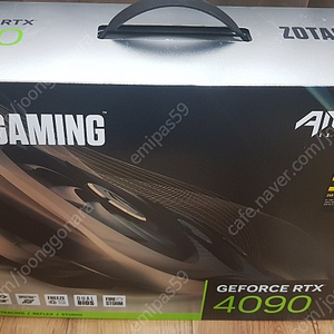 ZOTAC GAMING 지포스 RTX 4090 AMP EXTREME AIRO 팝니다