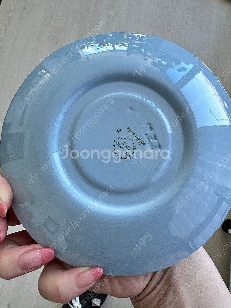 웨지우드 퀸즈웨어 티팟 찻잔 크리머 슈가볼 빈티지--9