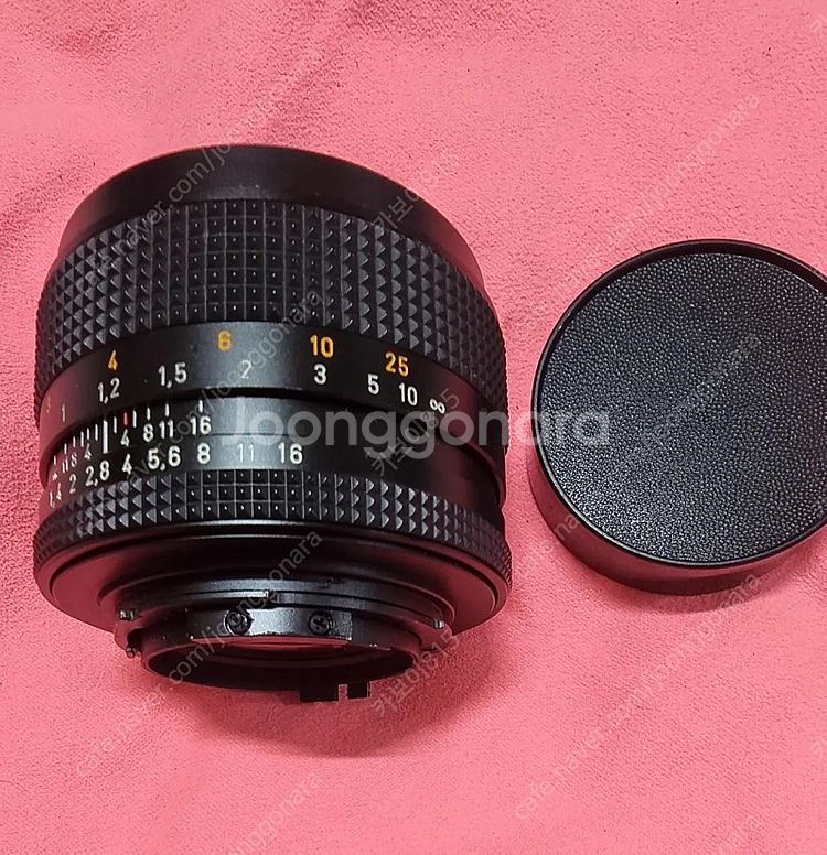 플라나 50mm 1.4 후드 필터포함--2