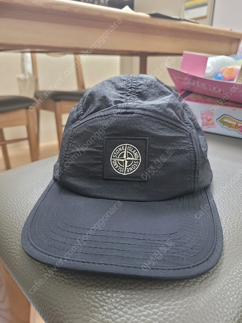 (XL)스톤아일랜드 나일론메탈 립스탑 캠프캡 모자
