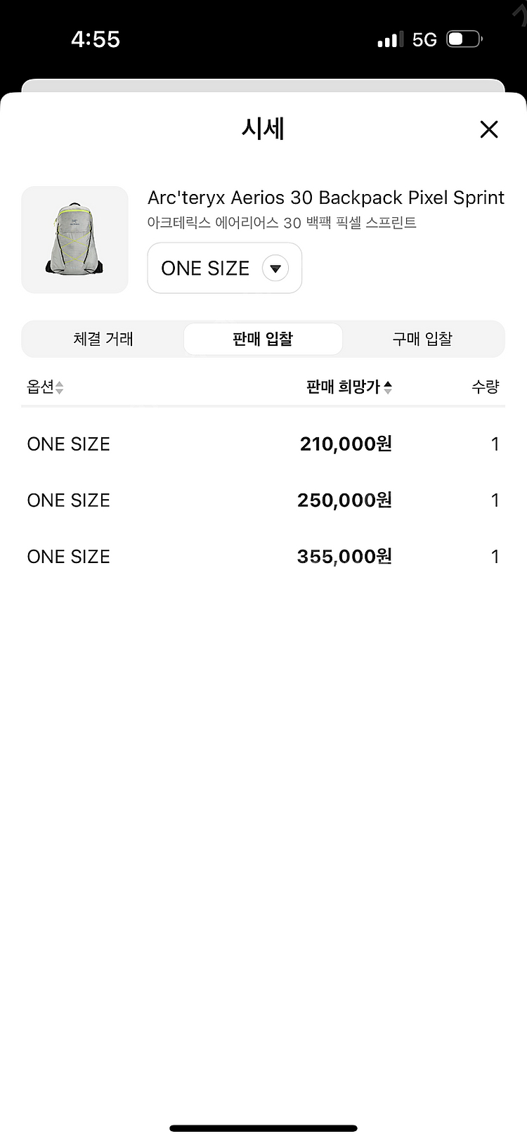 아크테릭스 에어리어스30 픽셀 레귤러--2