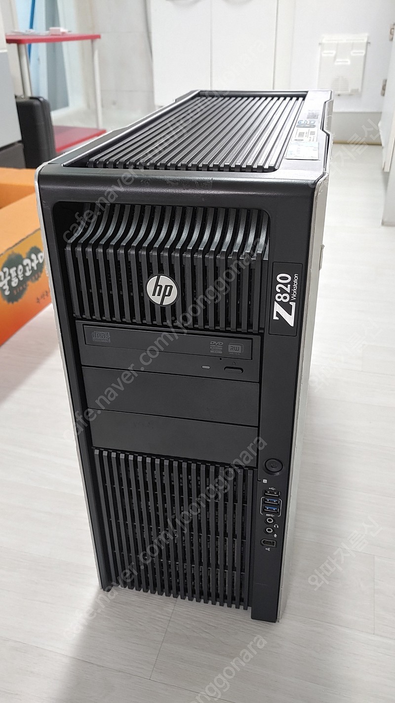 HP Z820 워크스테이션 제온 2696v2 듀얼,128GB램