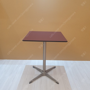 플랜트란스 600사각 페닉스 버건디(블랙엣지) 식탁테이블 카페테이블 1인테이블