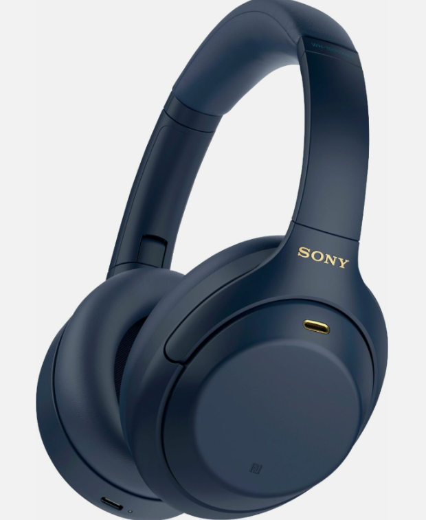 Sony WH-1000XM4 소니 무선 노이즈 캔슬링 헤드폰 - 미드나잇블루